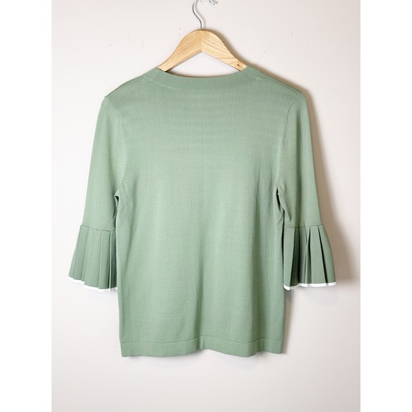 COS Knitted Top With Pleated Sleeves S - Picture 8 of 9